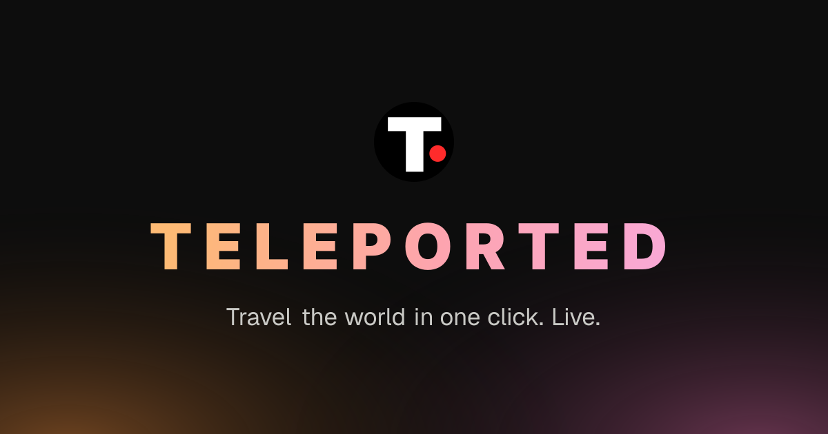 Top 10 Today — best live webcams | Teleported TV