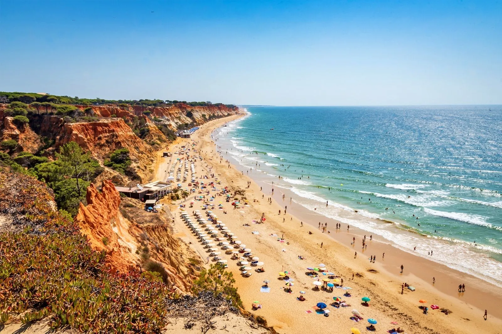 Albufeira Beach — Old Town seafront, Albufeira