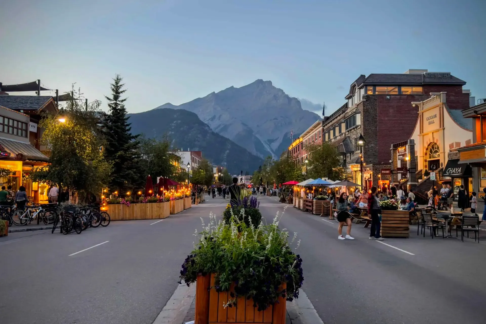 Canmore Main Street, Rundle View, Main Street, Canmore