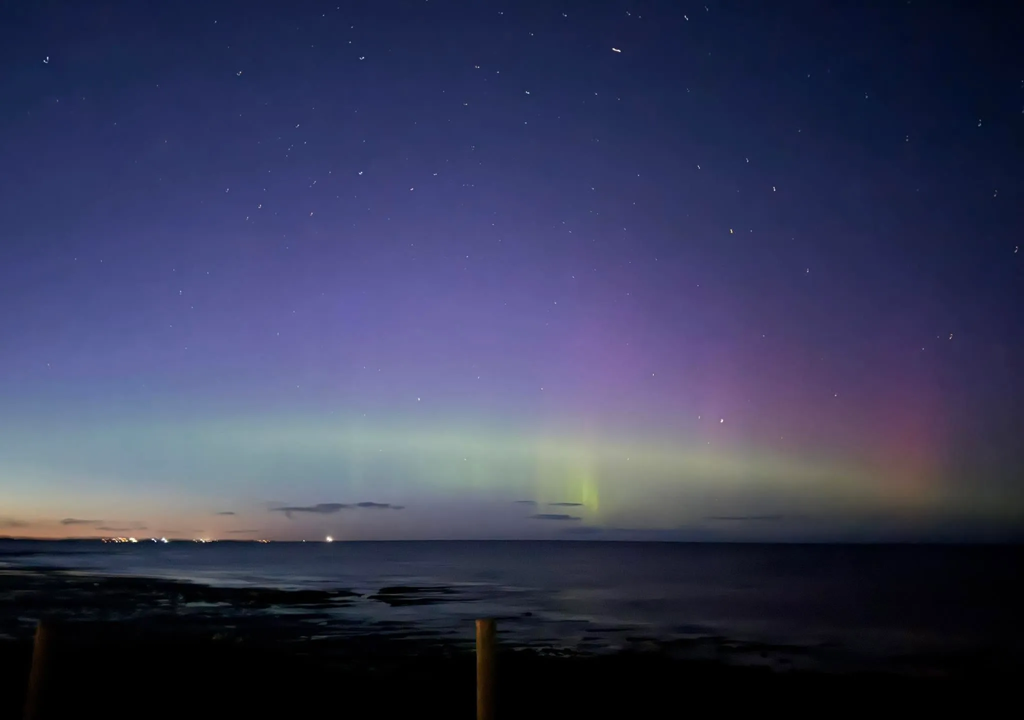 Cresswell Aurora Cam — Cresswell, Northumberland