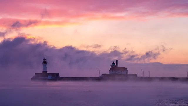 Duluth Ship Canal from Park Point, Park Point, Duluth