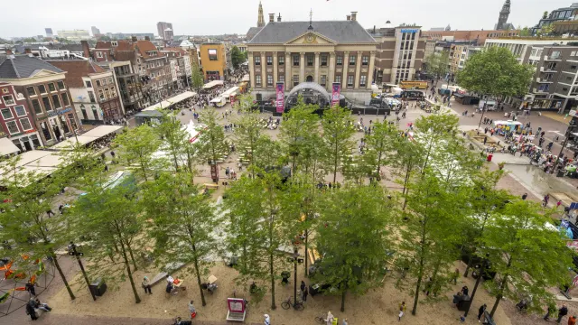Grote Markt from the Martinitoren — Grote Markt, Groningen