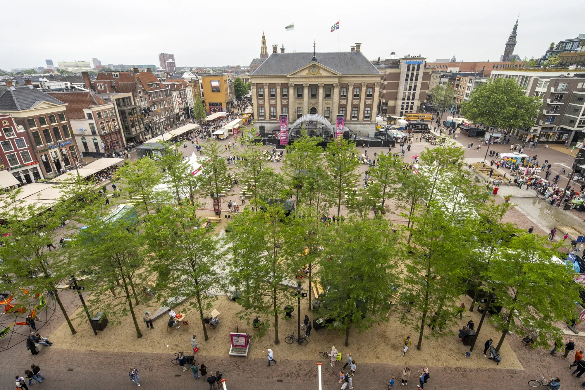 Grote Markt from the Martinitoren — Grote Markt, Groningen
