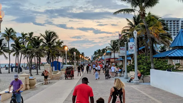 Hollywood Beach Broadwalk — Hollywood, Florida