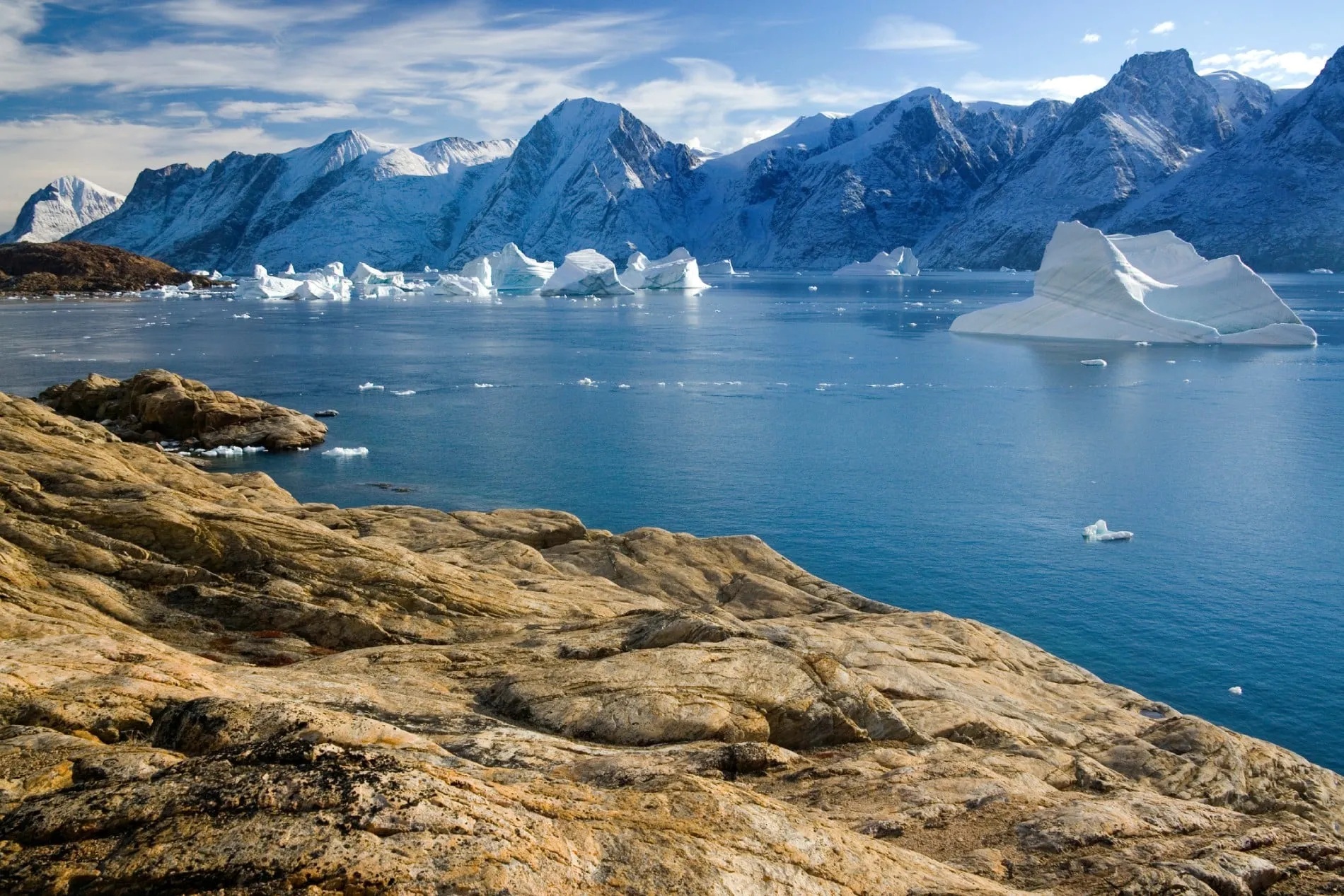 Iceberg Cam, Disko Bay — live webcam view over Ilulissat, Greenland, Greenland
