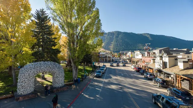 Town Square Antler Arch, Jackson, Town Square, Jackson