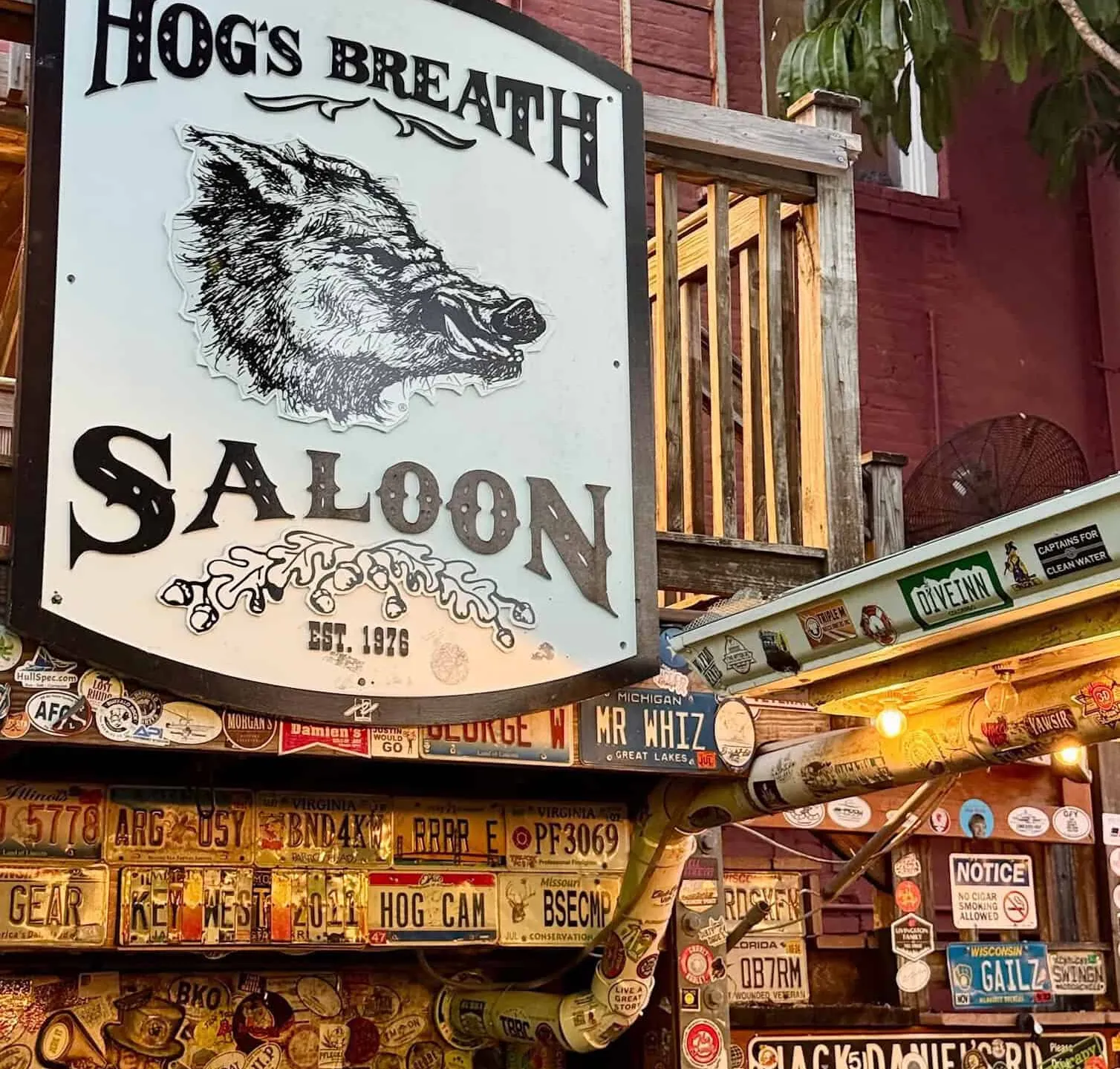 Hog's Breath Saloon Stage — Key West, Florida