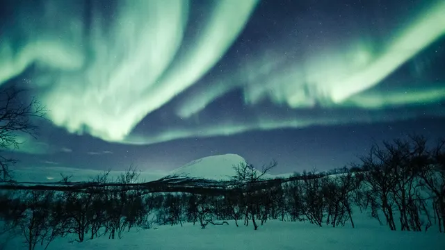 Northern Lights, Kilpisjärvi — Kilpisjärvi, Lapland