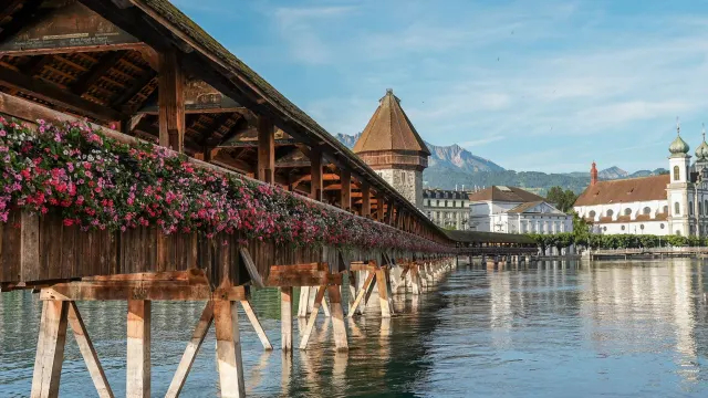 Lucerne & the Chapel Bridge — Lucerne