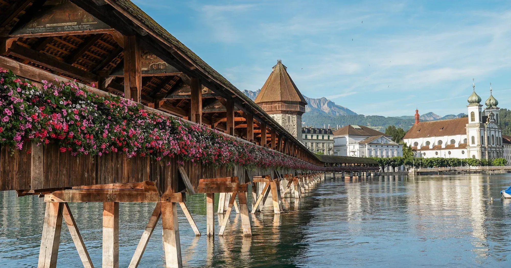 Lucerne & the Chapel Bridge — Lucerne