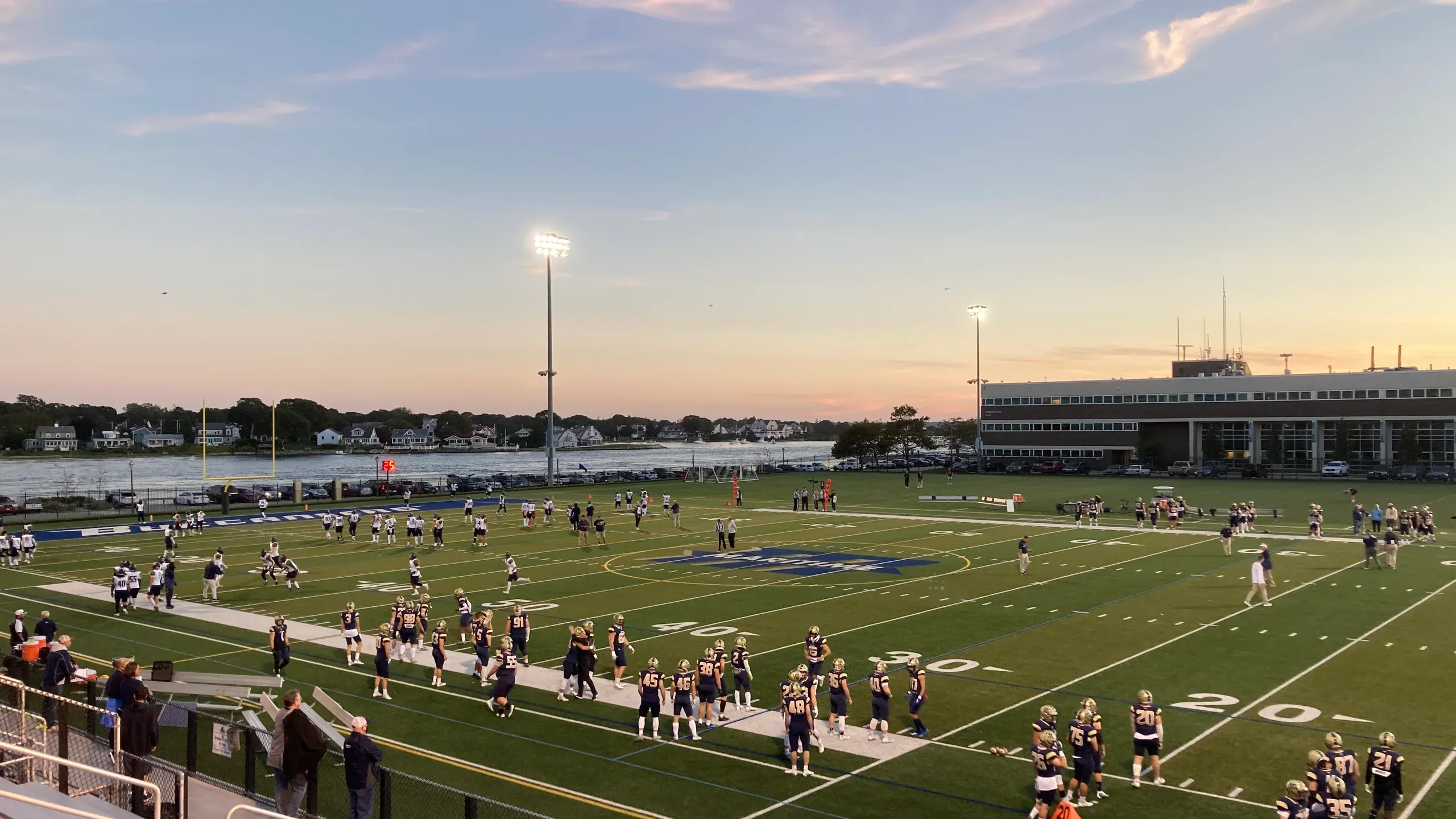 Massachusetts Maritime Academy Football Field, Taylor's Point, Buzzards Bay