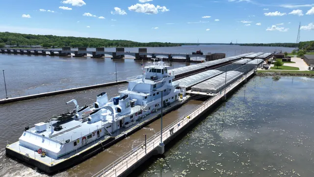Mississippi Lock 19, Keokuk — Keokuk, Iowa