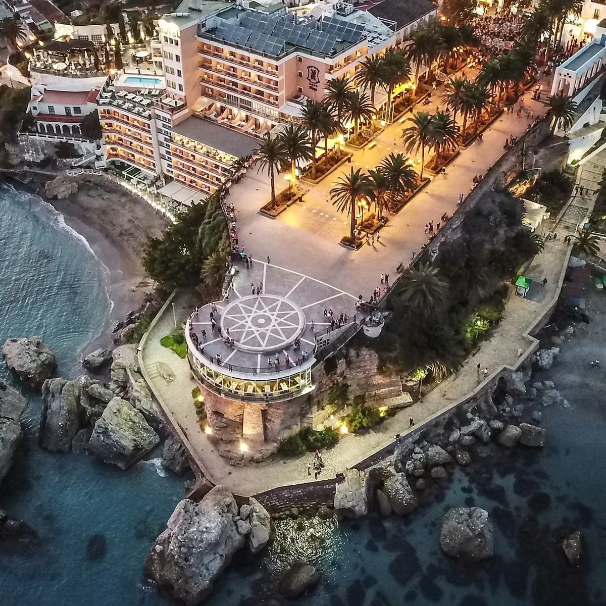 Balcón de Europa, Nerja — live webcam view over Nerja, Andalusia, Spain