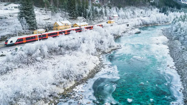 Norway Railway Cab Views — Bergen Line