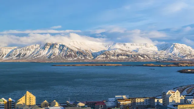 Reykjavík and Mount Esja — Reykjavík