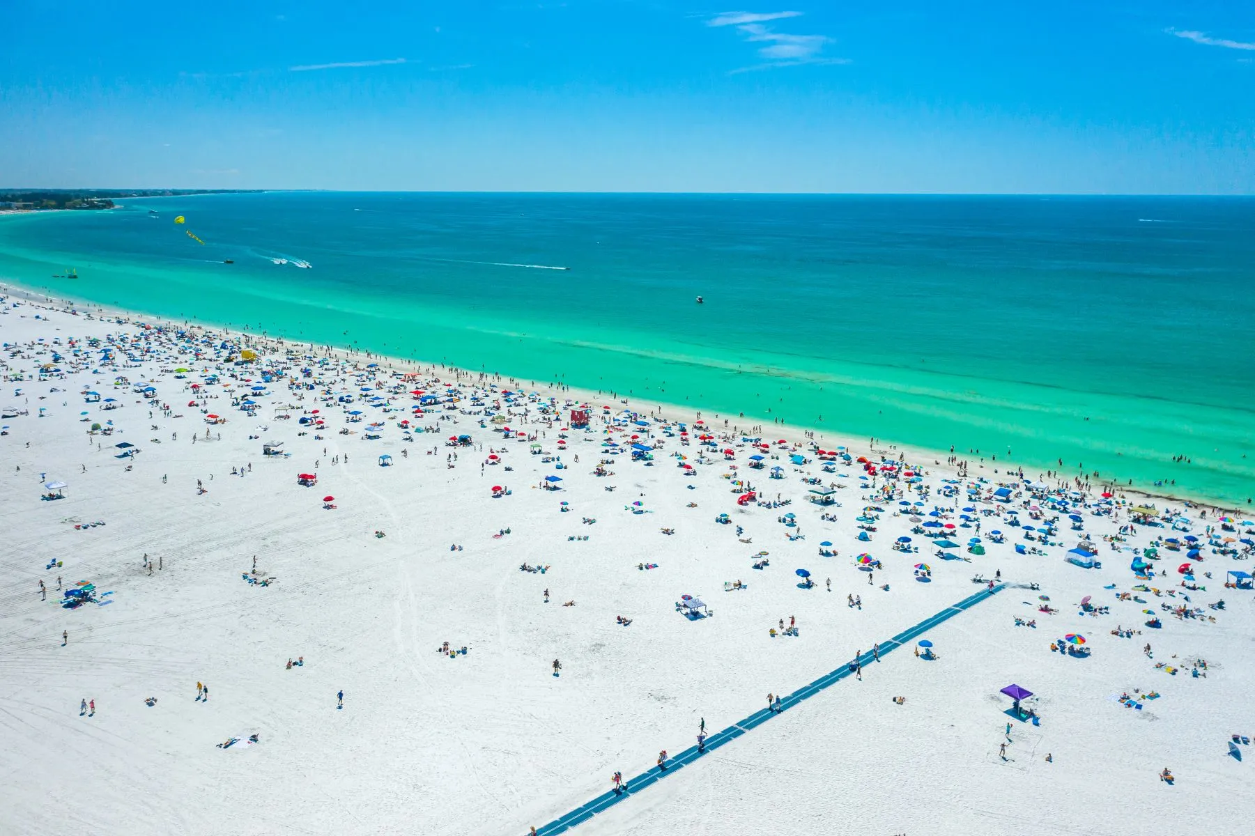 Siesta Key Beach: live webcam view over Siesta Key, Sarasota, United States