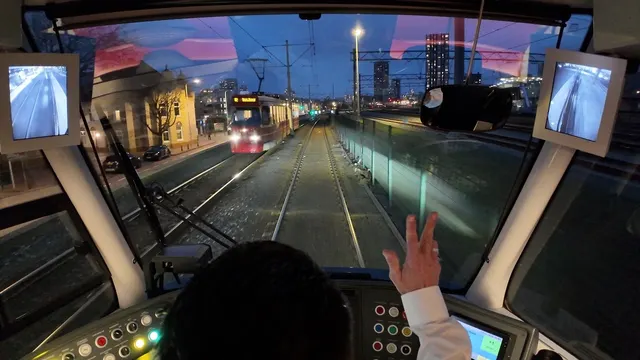 Tram Driver's View 24/7 — The Hague