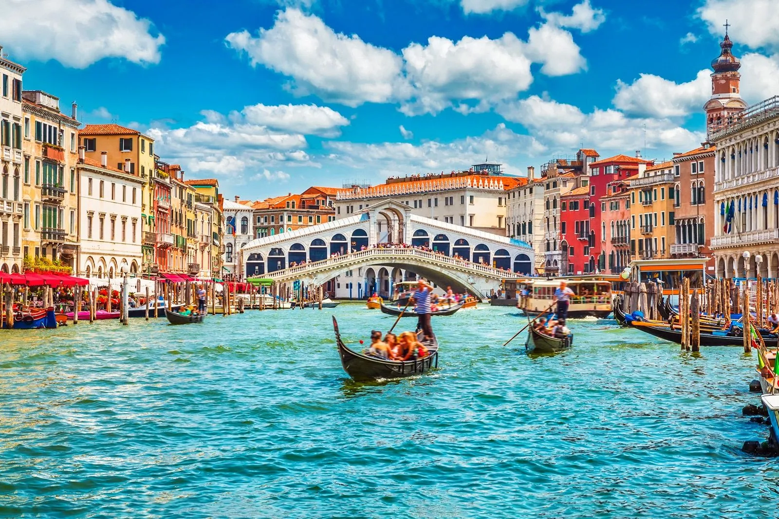 Rialto Bridge, Grand Canal — San Polo, Venice