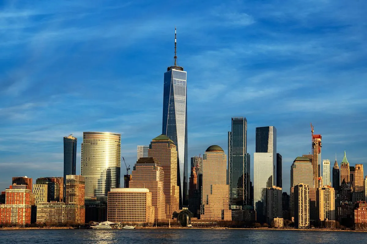 World Trade Center Skyline — Lower Manhattan, New York